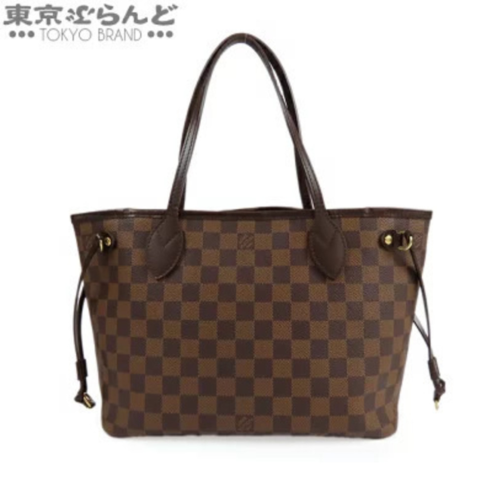 Louis Vuitton Neverfull Damier Canvas Ebene Brown